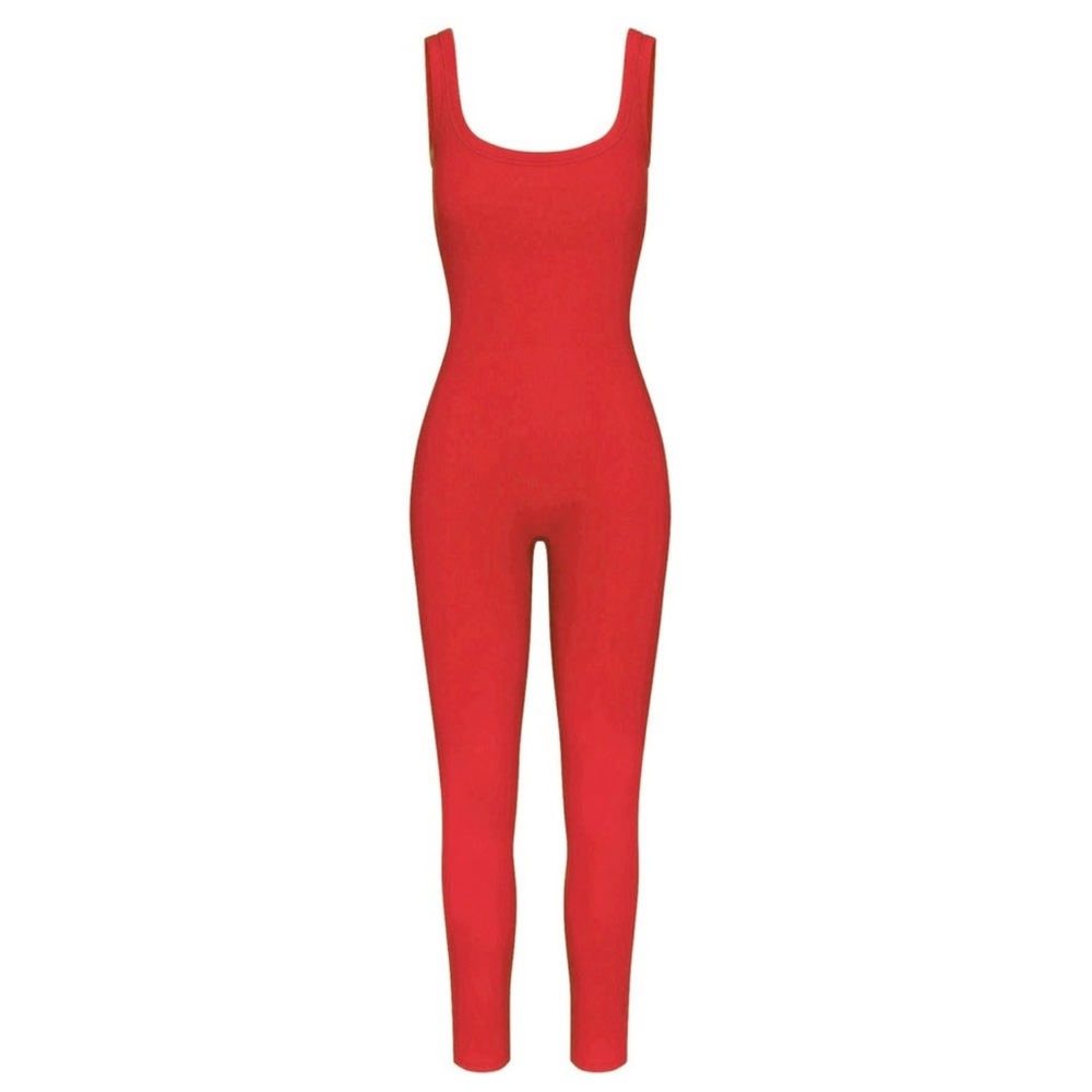 Skims cotton rib tank catsuit